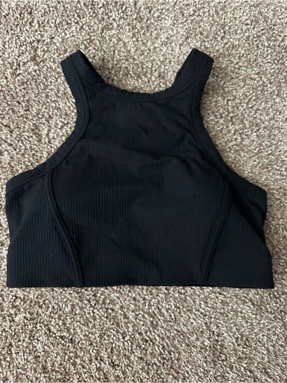 Lululemon ribbed high neck bra